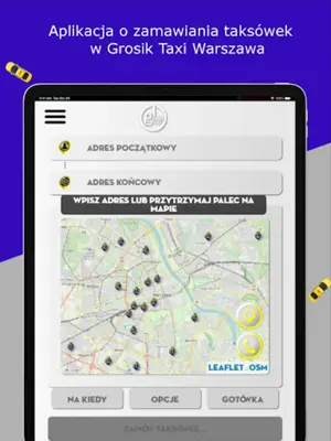 GROSIK TAXI android App screenshot 4